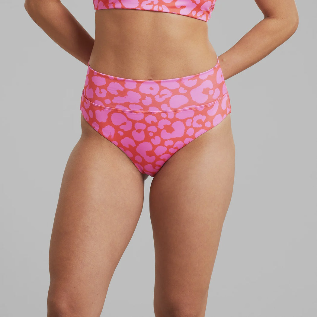 Dedicated Slite Pink Leopard Bikini Bottoms