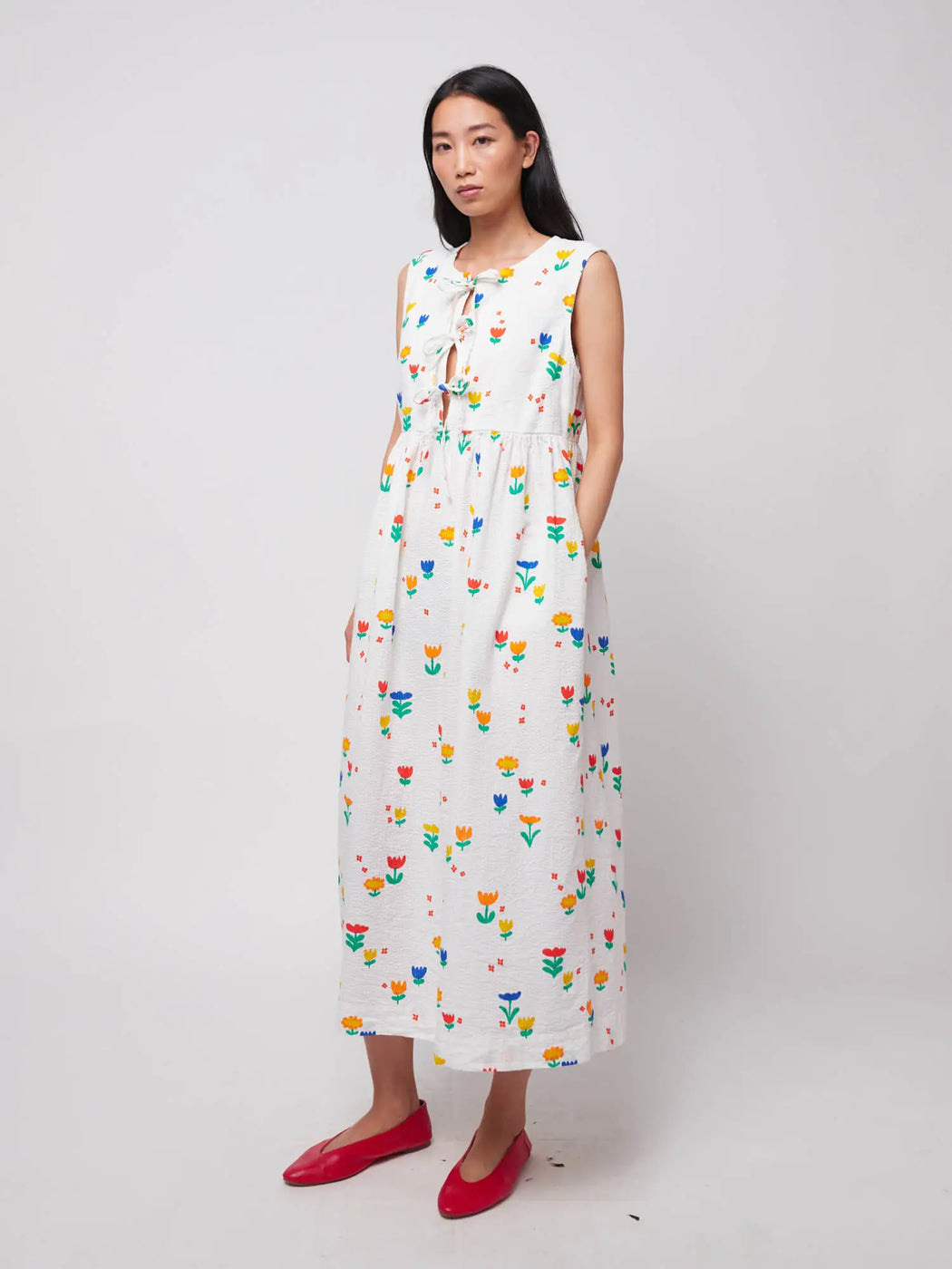Bobo Choses Garden Party Tie Dress