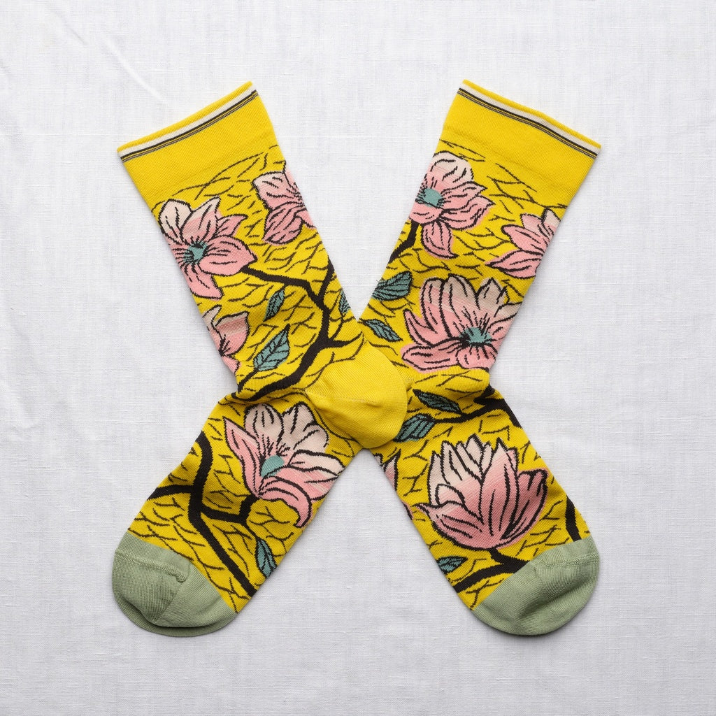 Bonne Maison  Fleurs Sulfure Socks