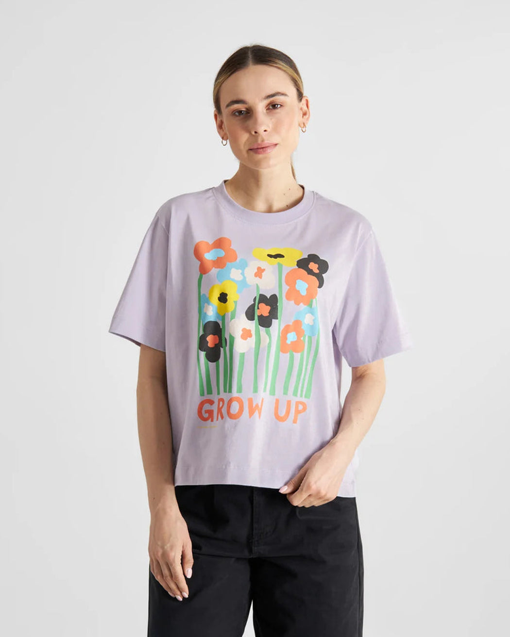 Dedicated Vadstena Purple Thistle T-shirt
