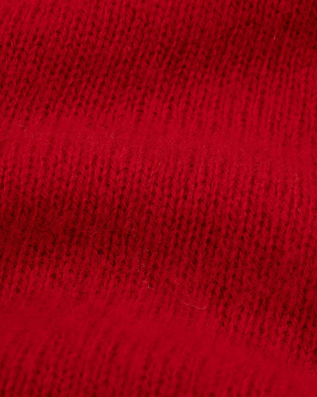 Lowie Scottish Red Classic Brushed Cardigan