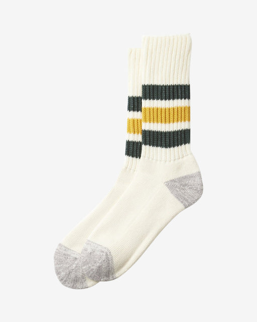 RoToTo Ribbed Yellow/Purple Socks