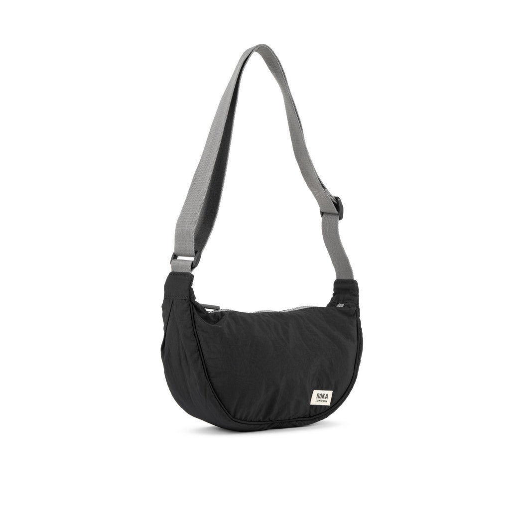 Roka Farringdon Black Recycled Taslon Bag
