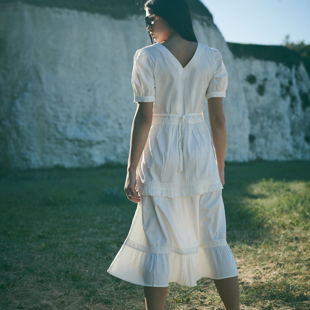 Lowie Floral Embroidered Dress