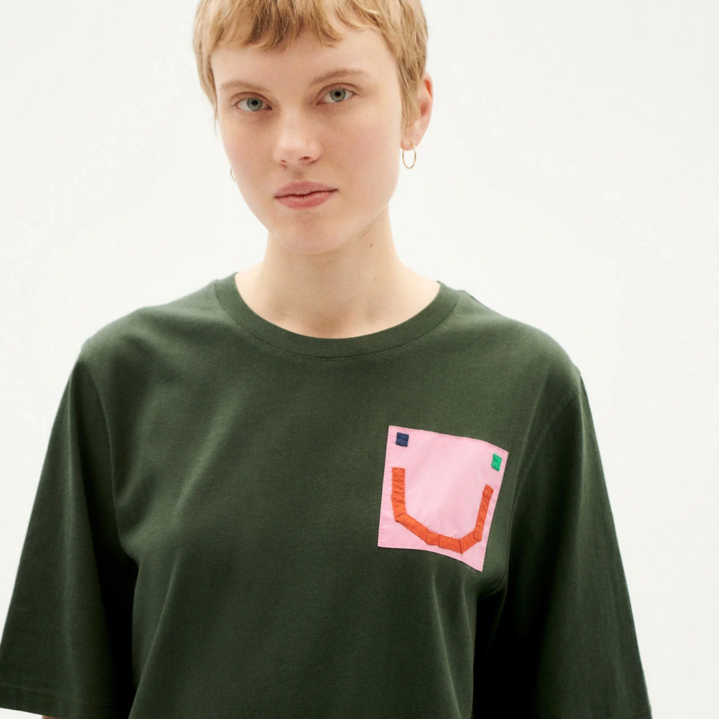 Thinking Mu Face Lucia T-Shirt