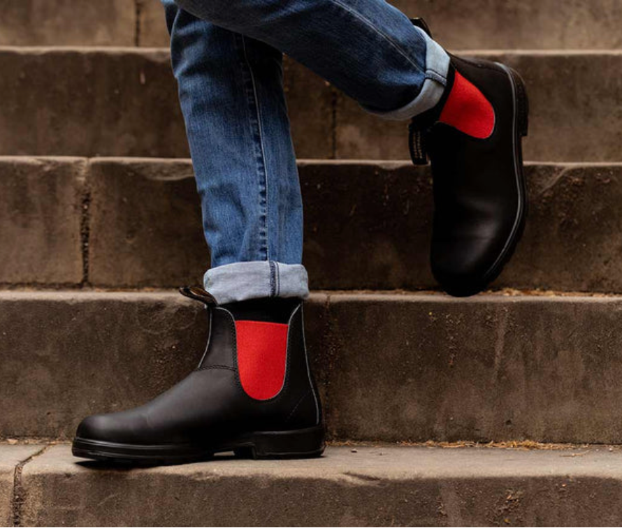 Blundstone 508 Voltan Black Red Boots