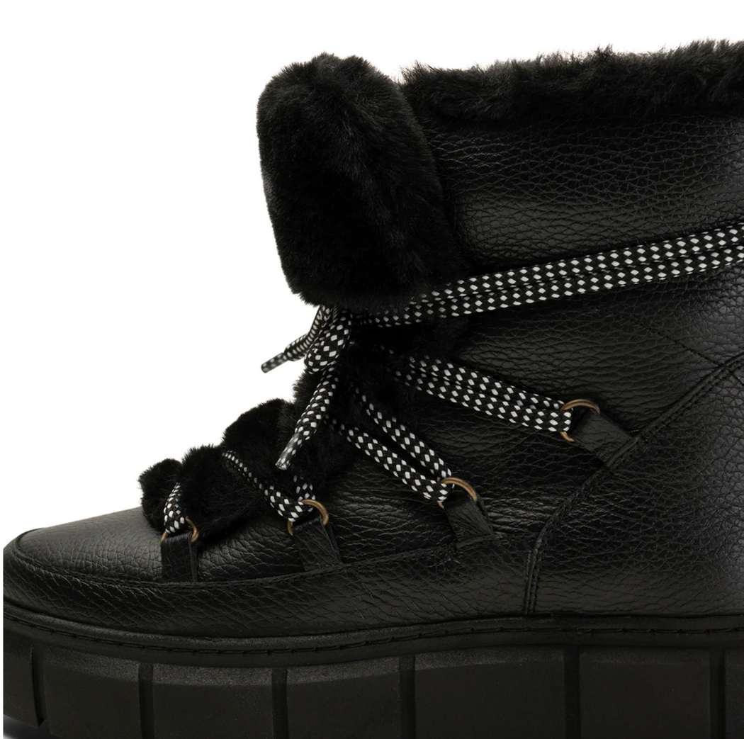Shoethebear Black Tove Snow Boot