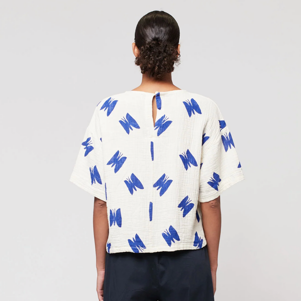 Bobo Choses Butterfly Cropped Blouse