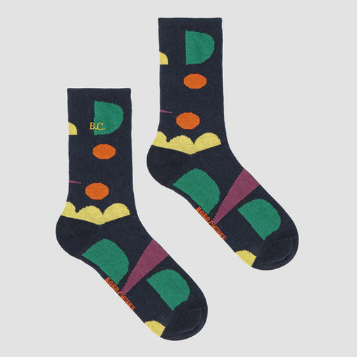 Bobo Choses Multicolour Shapes Long Socks