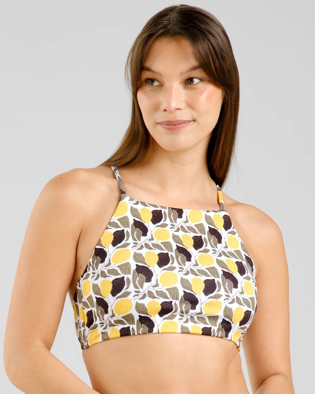 Dedicated Lemon Bricks Bikini Top