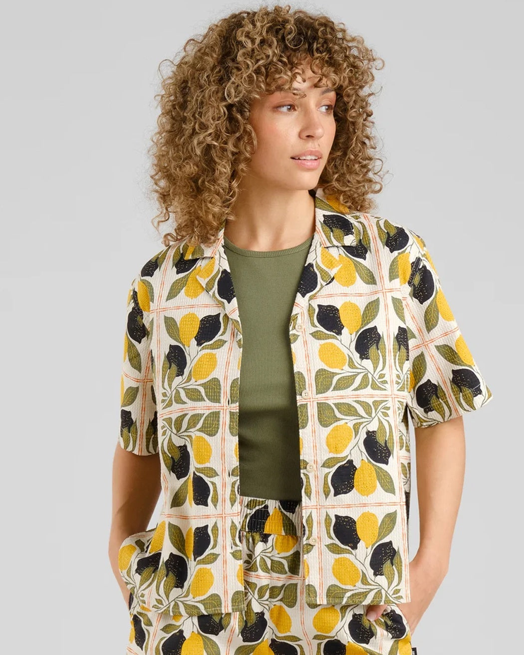 Dedicated Lemon Tiles Shirt