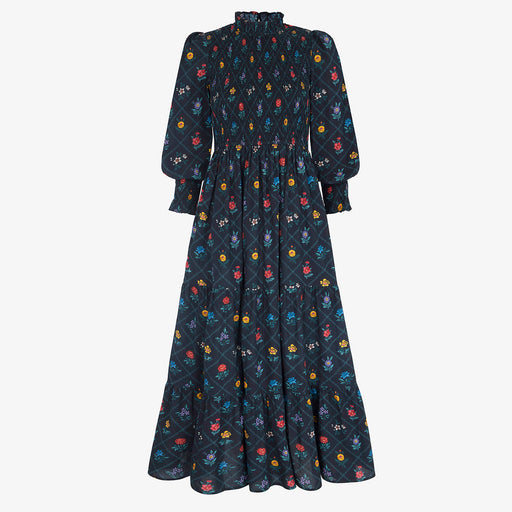 Pink City Prints Midnight Trellis Isabel Dress