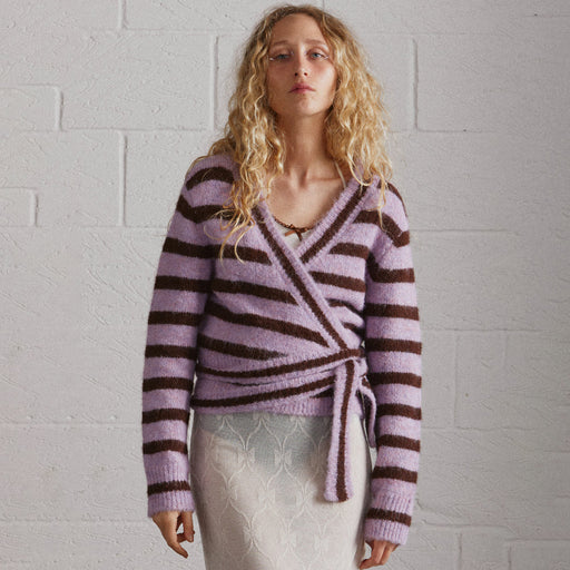 Damson Madder Rose Ballet Wrap Cardi