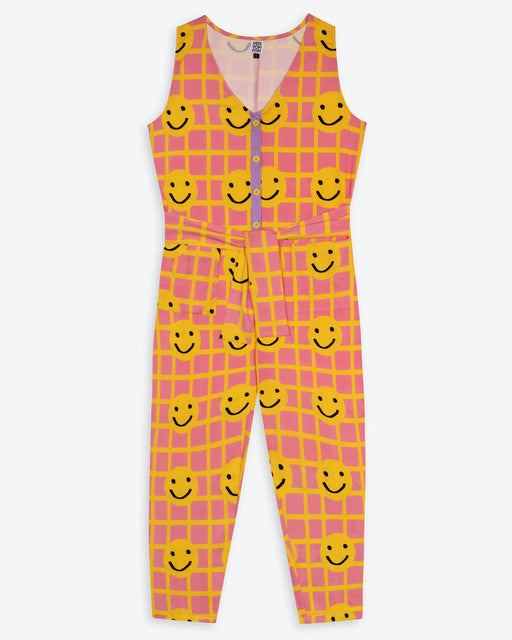 Miss Pompom Smiley Sunny Days Jumpsuit