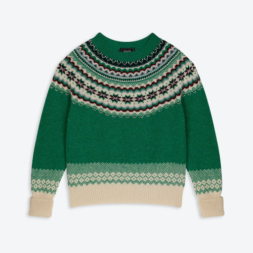Lowie Green Caerphilly Fairisle Jumper