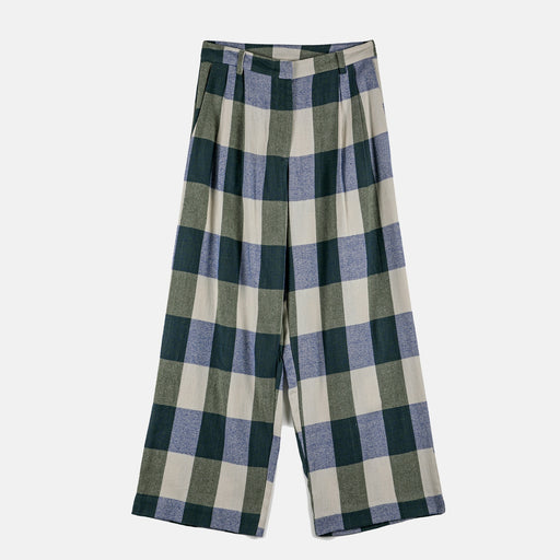 Bobo Choses Plaid Check Tailoring Trouser