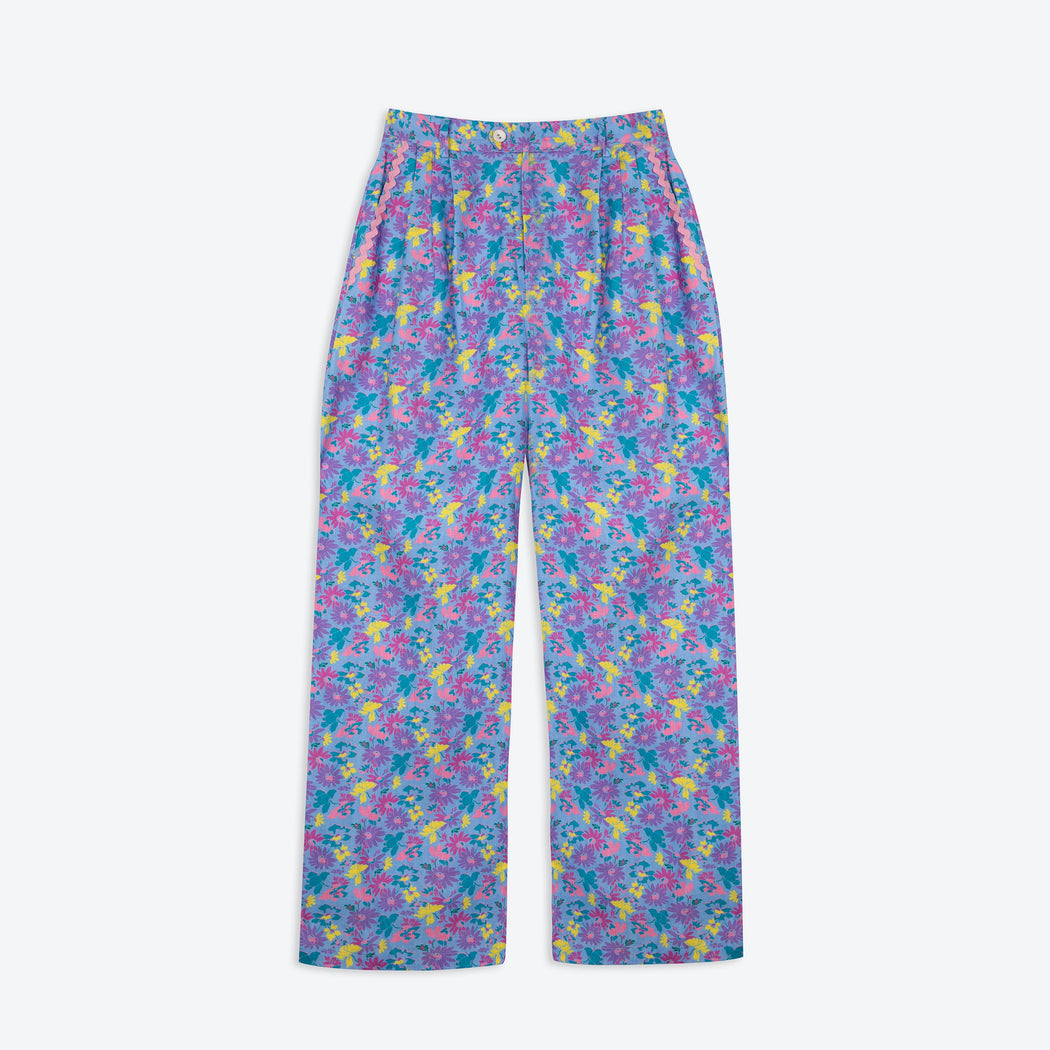 Lowie Linen Hyper Floral Trousers