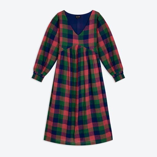 Lowie Handwoven Madras Check Dress
