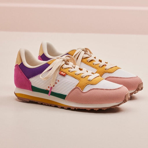 M.Moustache Gabrielle Trainers Mustard, White, Blush