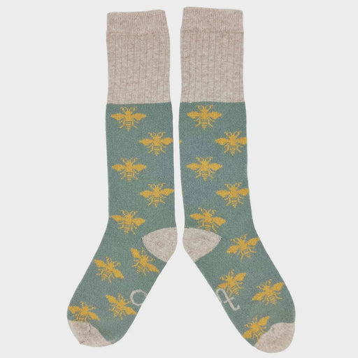 Catherine Tough Womens Sage Bee Knee Socks