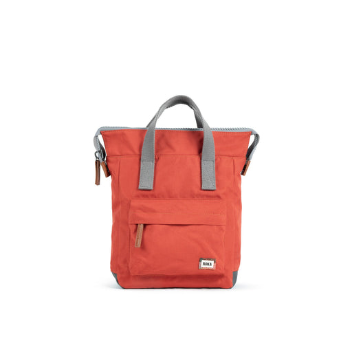 Roka Flannel Bantry B Ginger Small Recycled Backpack