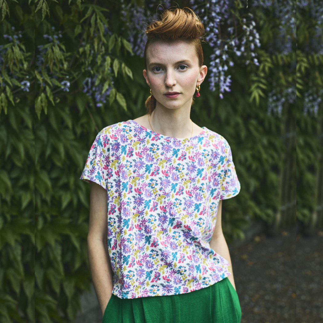 Lowie Organic Cotton Hyper Floral T-shirt