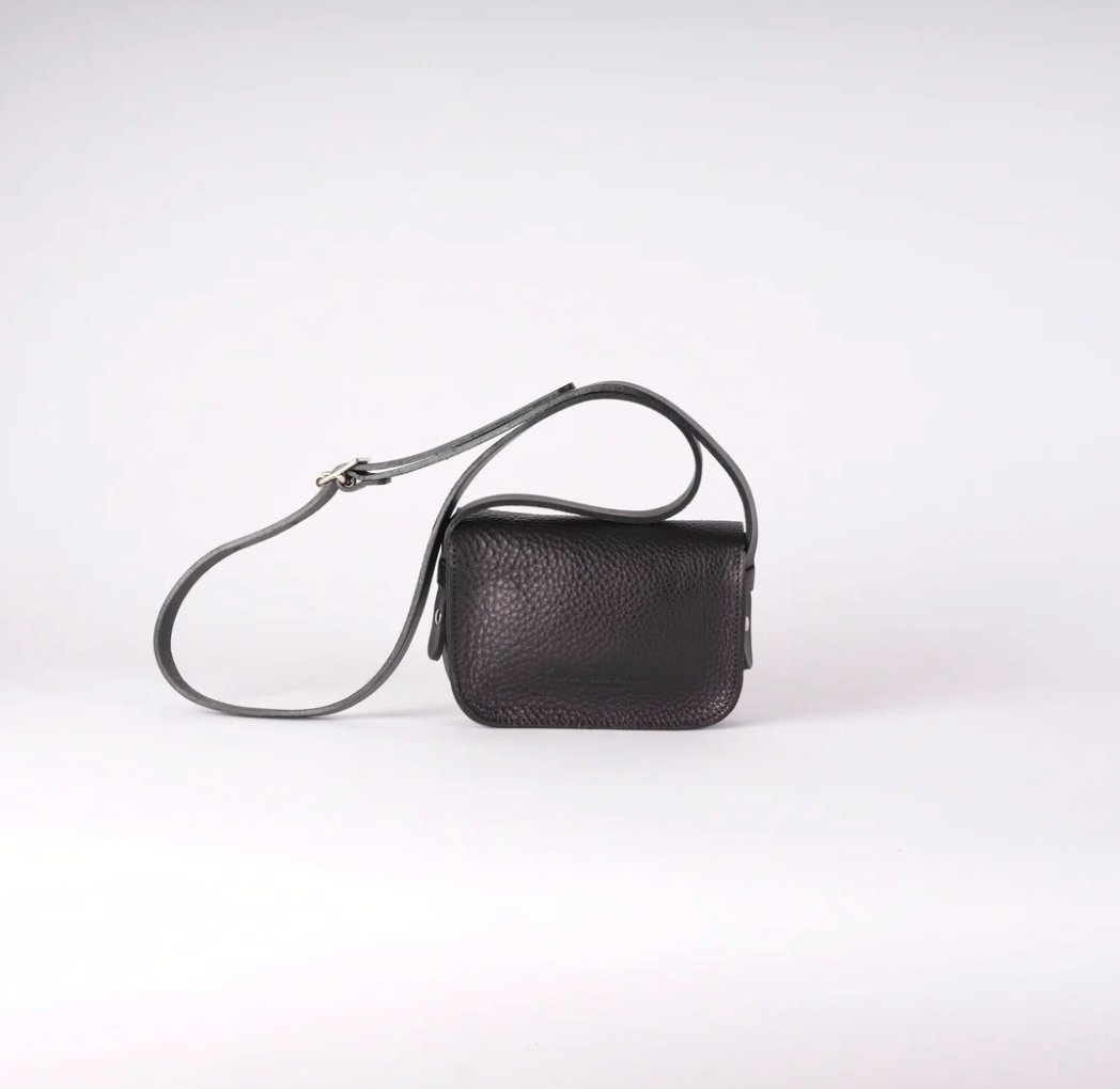 Kate Sheridan Black Mini Tab Bag