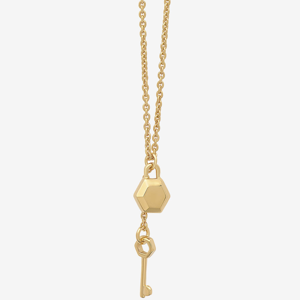 Rachel Jackson Mini Lock and Key Necklace