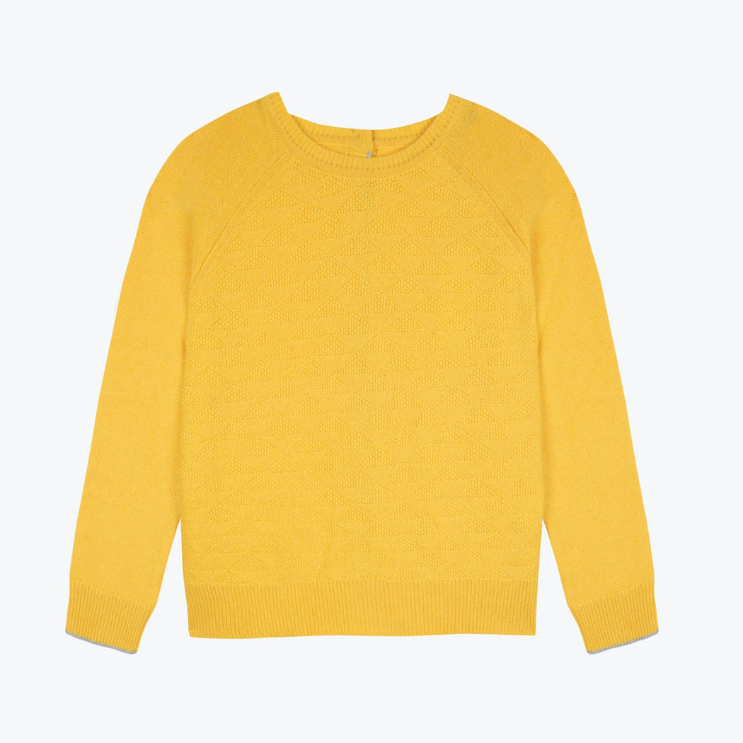 Lowie Mustard Recycled Cashmere Jumpigan